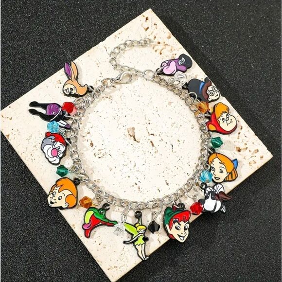 Peter Pan & Tinker Bell Charm Bracelet - Picture 2 of 3